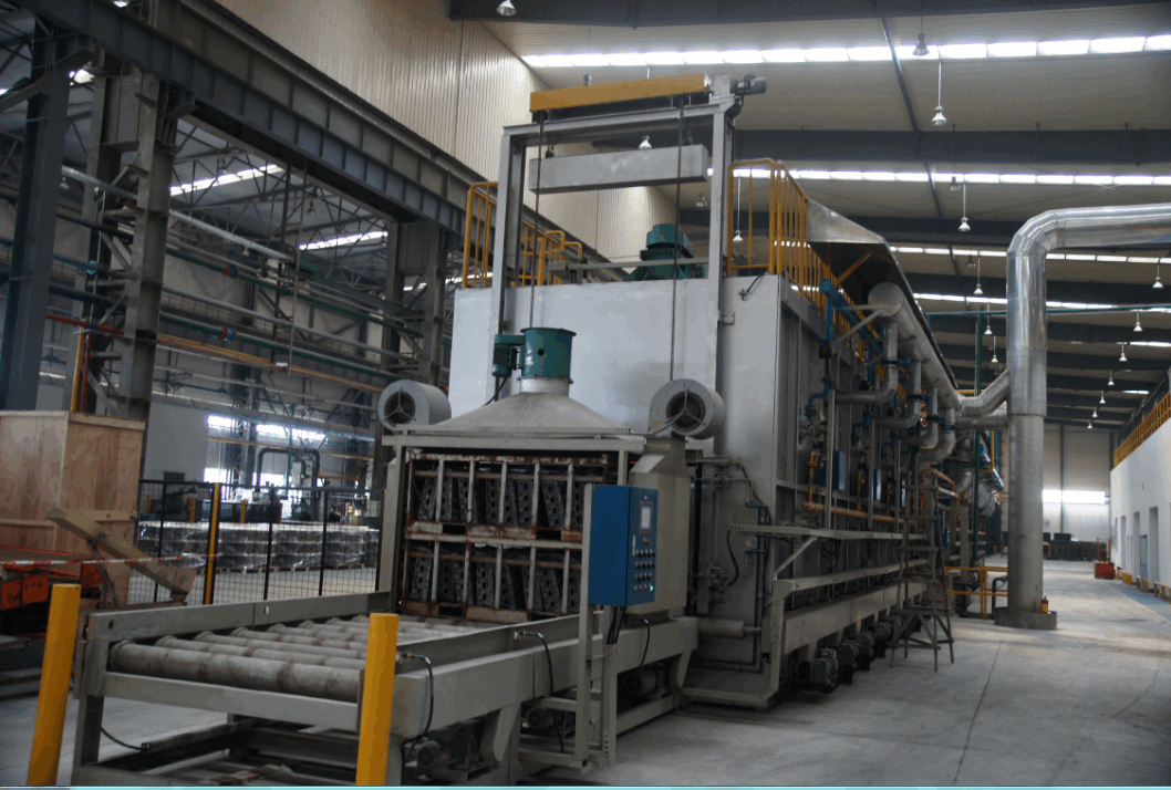 Aluminum Continuous Solution and Ageing furnace 
